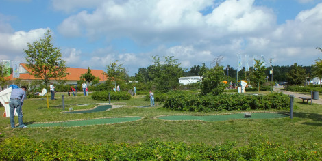 Minigolfanlage im Dorfhotel