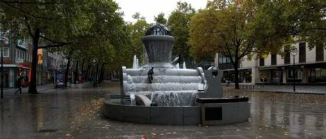 Brunnen in der Innenstadt