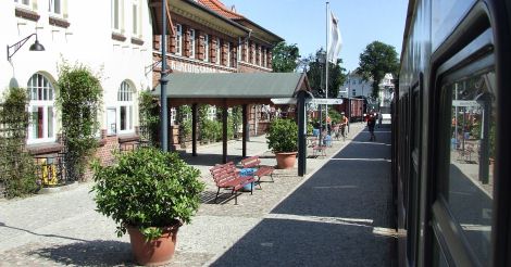 Molli-Bahnhof West in Kühlungsborn