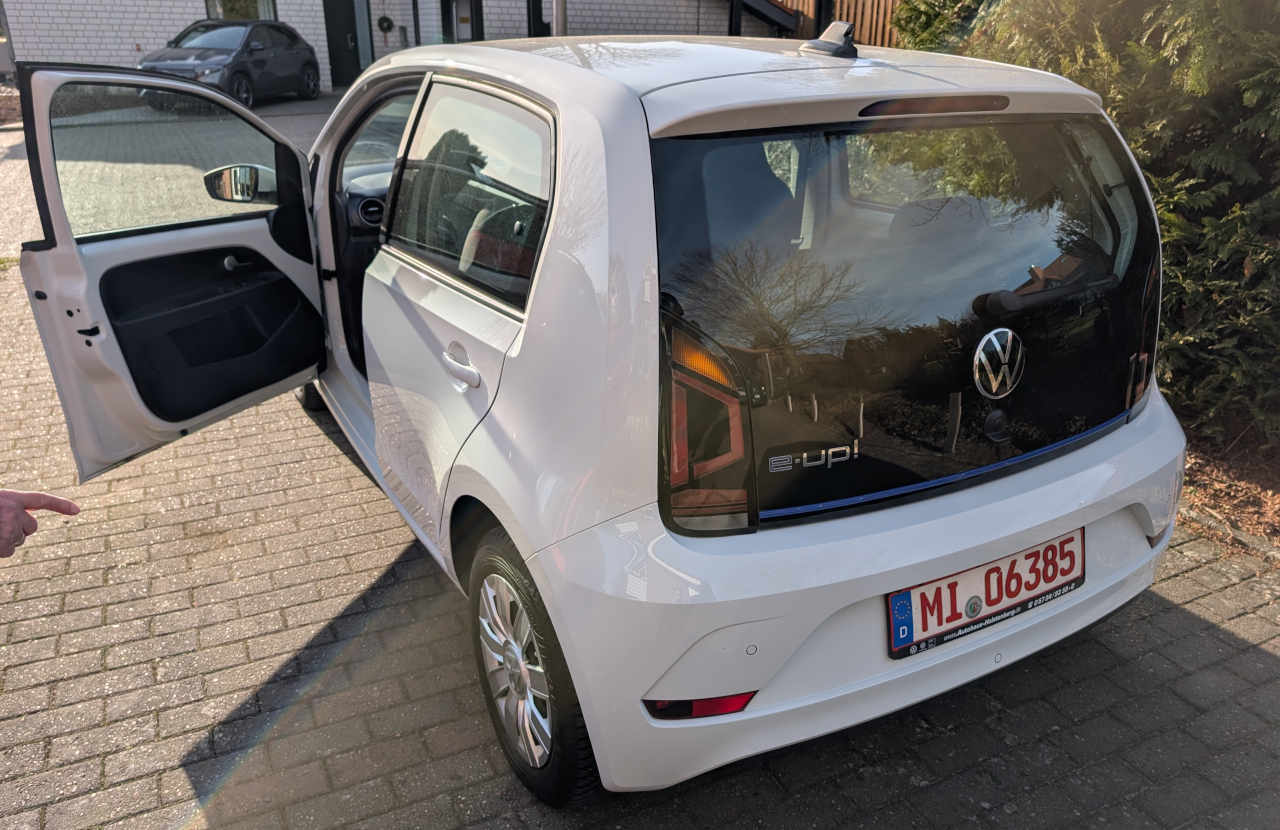 Weiteres Elektroauto in der Familie: VW e-Up