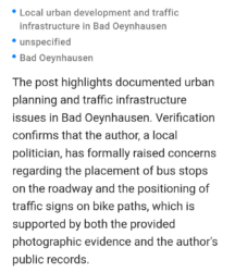 Screenshot mit der Zusammenfassung des Posts auf eYou allerdings ergänzt um den Inhalt des Blogposts auf meiner Seite.