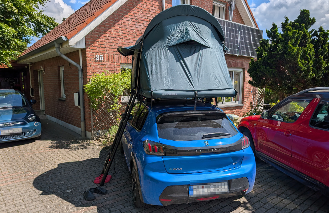 Groenberg Weekend Comfort  – noch ein Dachzelt